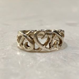Tiffany and Co. 925 Loving Heart Ring